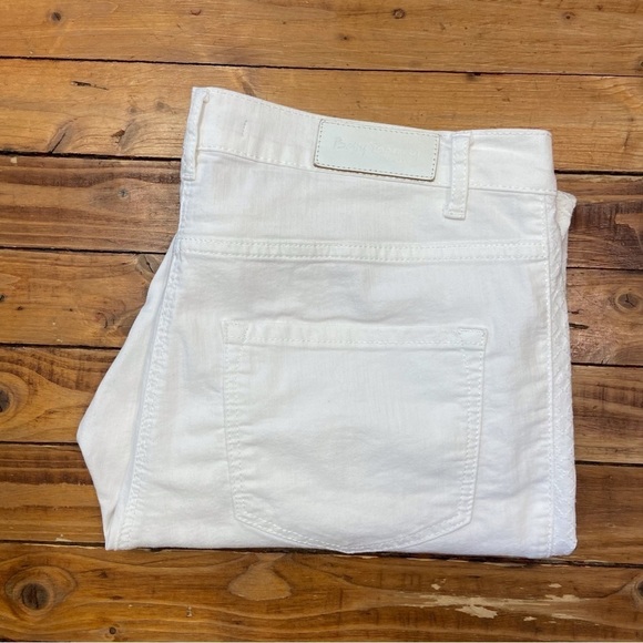 BETTY Barclay trousers white denim Perfect body high rise jeans plus size 16 - Picture 5 of 16